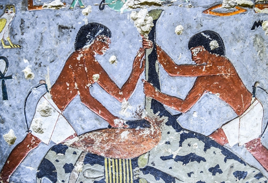 Hallan en Egipto una colorida tumba de 4.300 años de antigüedad