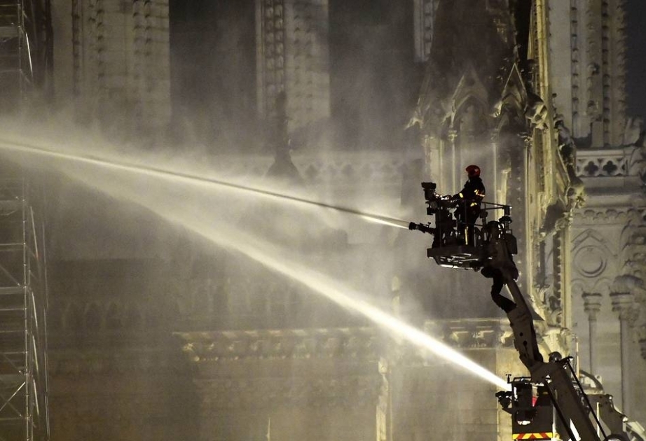 Macron vows to rebuild Notre-Dame after devastating fire