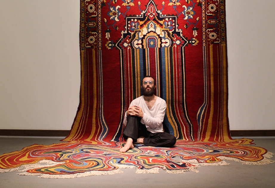 Alfombras que se derriten o una mirada al pasado, de Faig Ahmed