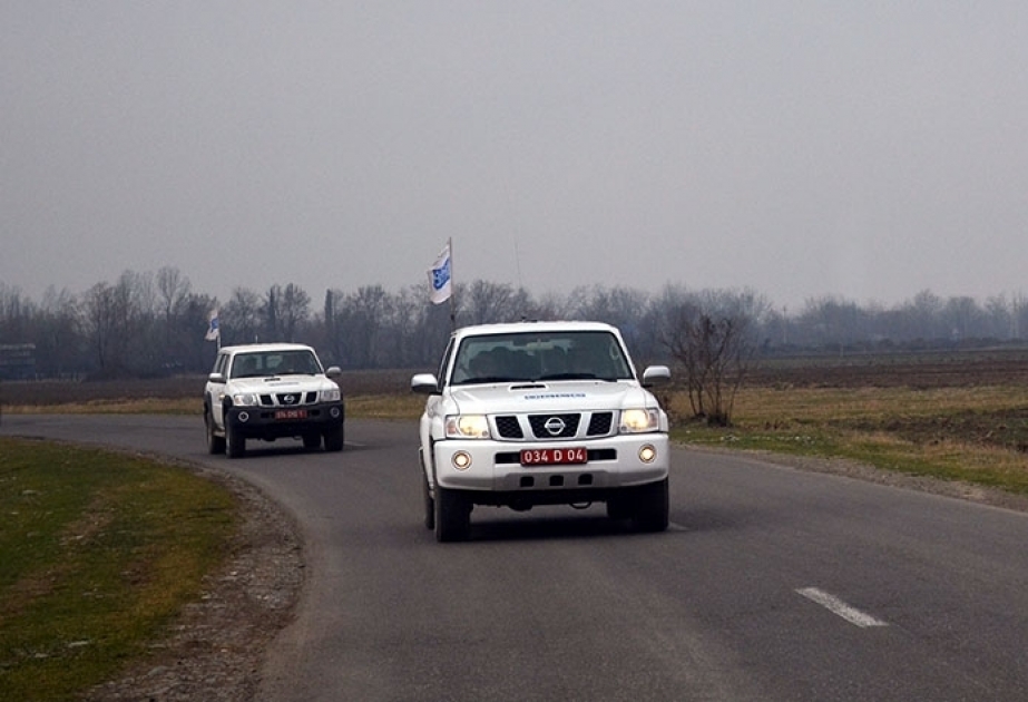 Мониторинг на государственной границе Азербайджана и Армении завершился без инцидента ВИДЕО