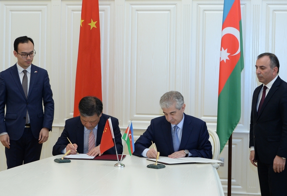 L’Azerbaïdjan et la Chine signent un accord sur la coopération en matière d’aide technique