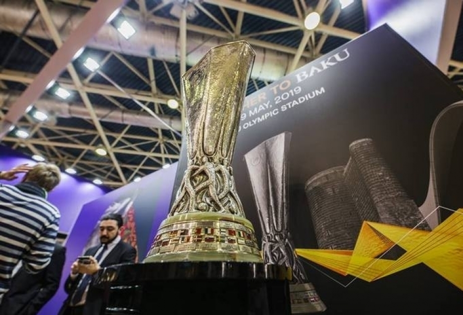 UEFA Europa League trophy presented in Almaty
