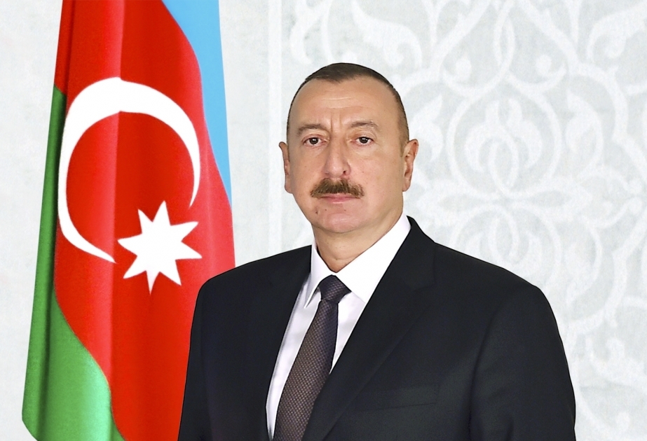 Presidente de Azerbaiyán Ilham Aliyev concede una entrevista a la agencia china Xinhua