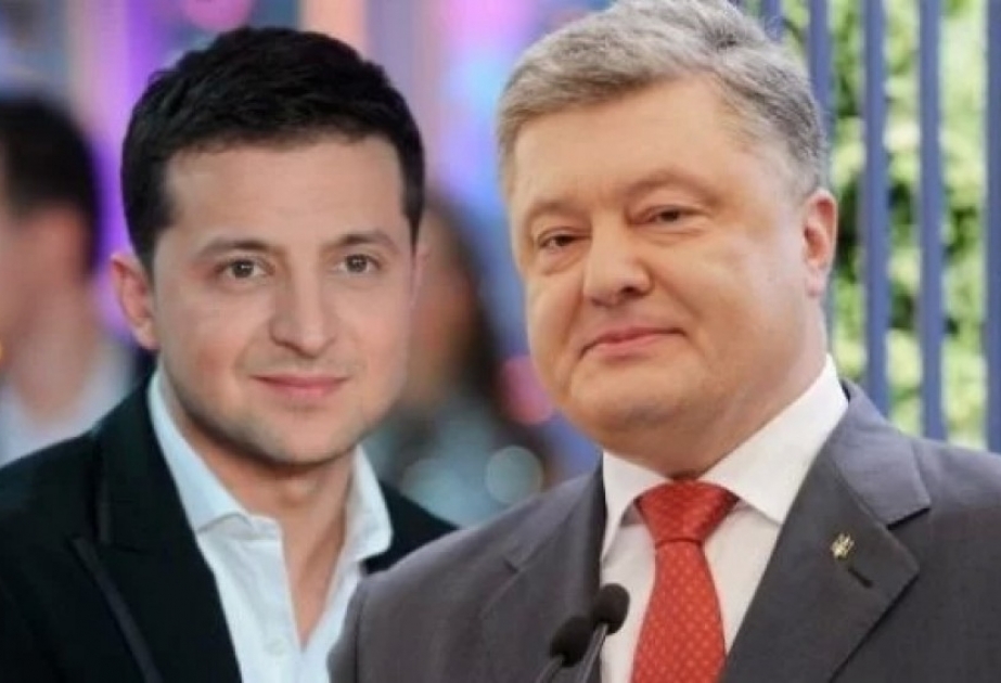 Aprelin ikinci yarısında prezidentliyə namizəd Petro Poroşenkonun reytinqi artıb
