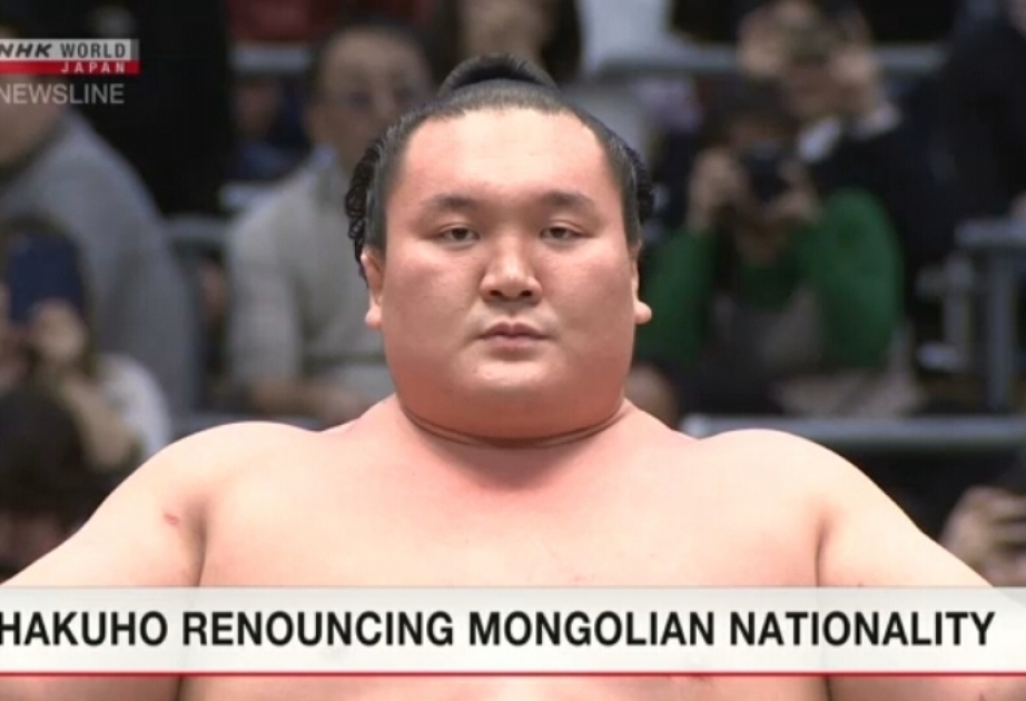 Məşhur sumo güləşçisi Hakuho Monqolustan vətəndaşlığından imtina edəcək