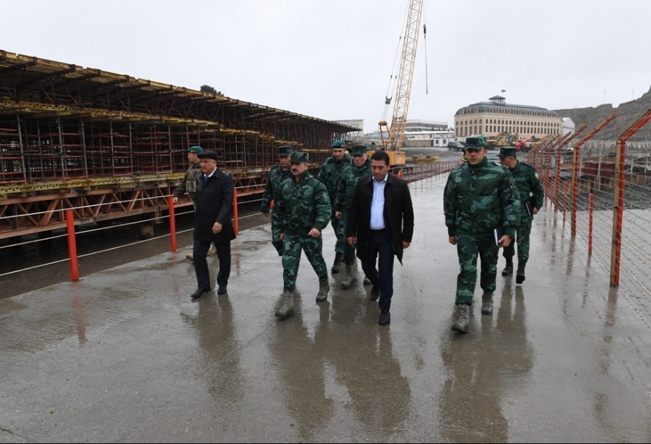 Qusar və Xaçmaz rayonları ərazisində sərhəd mühafizə orqanlarının xidməti-döyüş fəaliyyəti yoxlanılıb