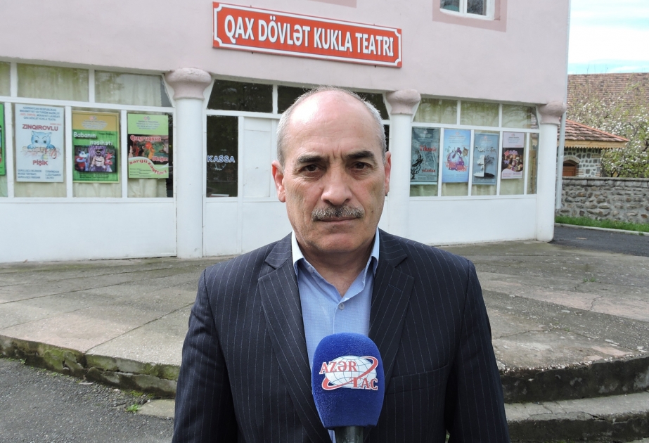 Qax Dövlət Kukla Teatrının direktoru: Prezidentimizin son Sərəncamı teatrların inkişafına güclü təkan verəcək