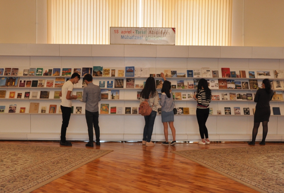 Milli Kitabxanada “18 aprel – Tarixi abidələrin mühafizəsi günüdür” adlı kitab sərgisi açılıb
