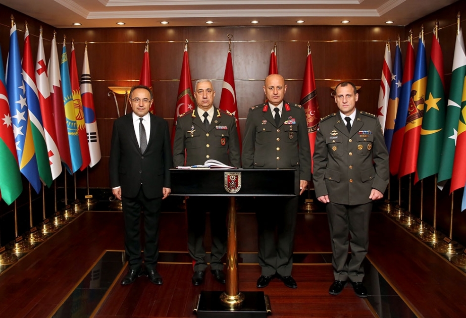 Azərbaycan Ali Hərbi Məktəbinin rəisi Türkiyədə bir sıra görüşlərdə iştirak edib