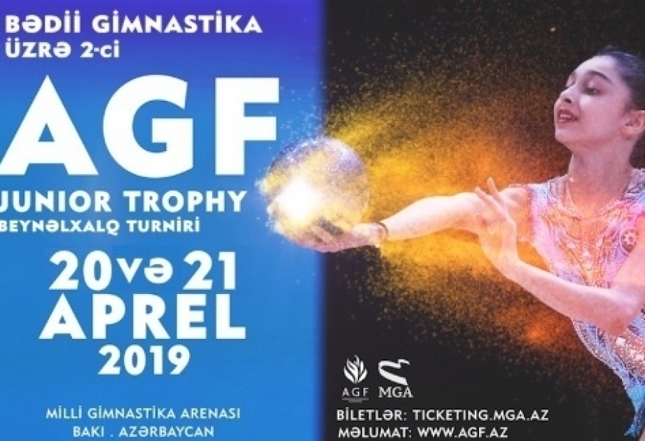 Gimnasios de 20 países competirán por las medallas en el Trofeo AGF Junior en Bakú