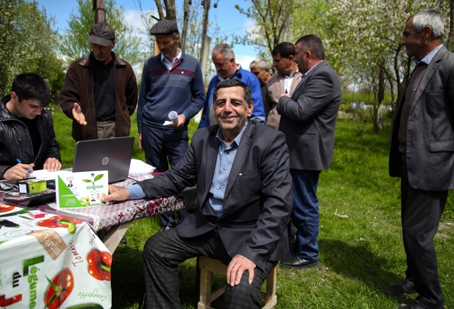 Qəbələdə azot gübrəsinin güzəştli şərtlərlə səyyar satışı keçirilib