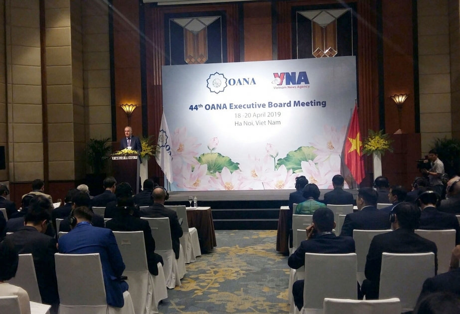 44. Sitzung von OANA-Exekutivkomitee unter Vorsitz von AZERTAC in Hanoi VIDEO