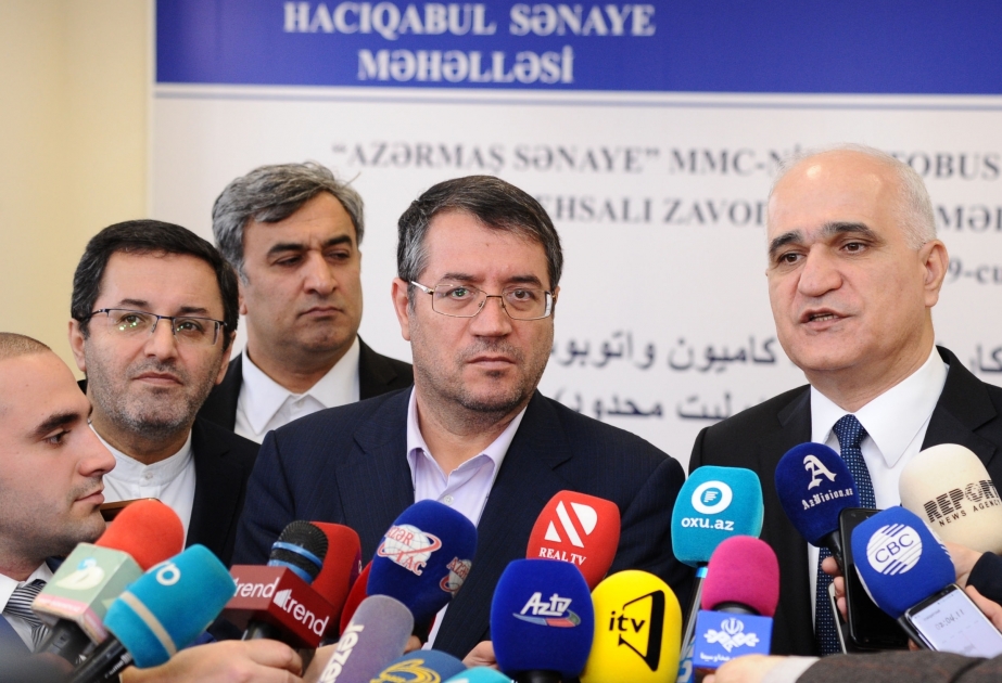 Ministro: El volumen de comercio entre Azerbaiyán e Irán se multiplicó