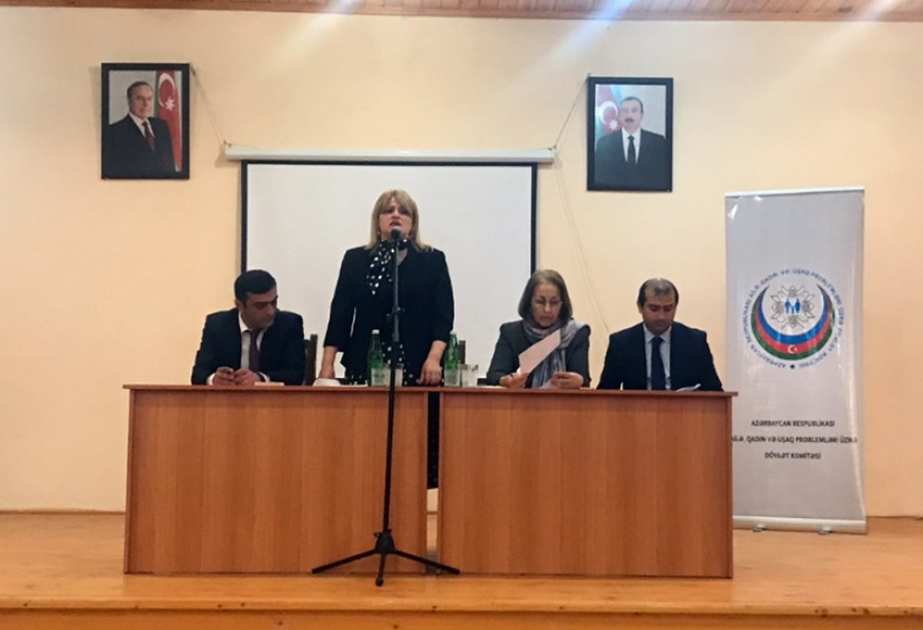 Masallıda erkən nikahların qarşısının alınması ilə bağlı maarifləndirici tədbir keçirilib