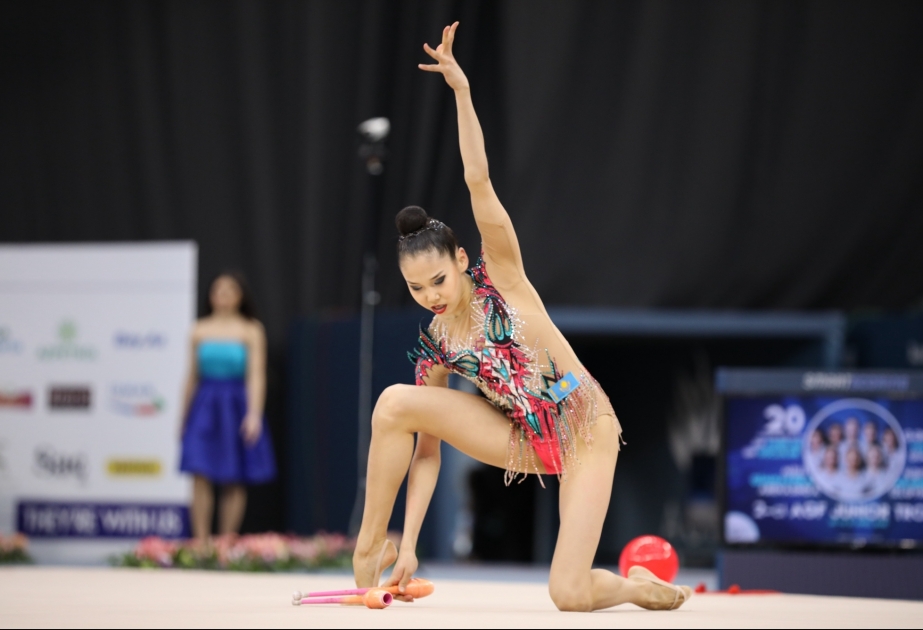 Milli Gimnastika Arenasında bədii gimnastika üzrə ikinci “AGF Junior Trophy” beynəlxalq turniri başlayıb