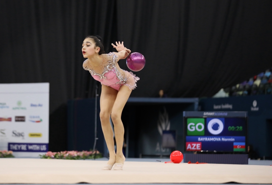Azərbaycan gimnastı Nərmin Bayramova Bakı turnirində mübarizəyə qoşulub
