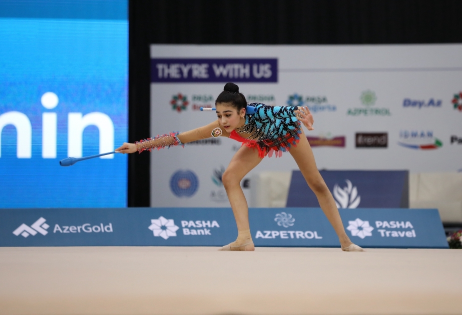 II "AGF Junior Trophy" turnirində fərdi gimnastların çoxnövçülük üzrə mübarizəsi davam edir VİDEO