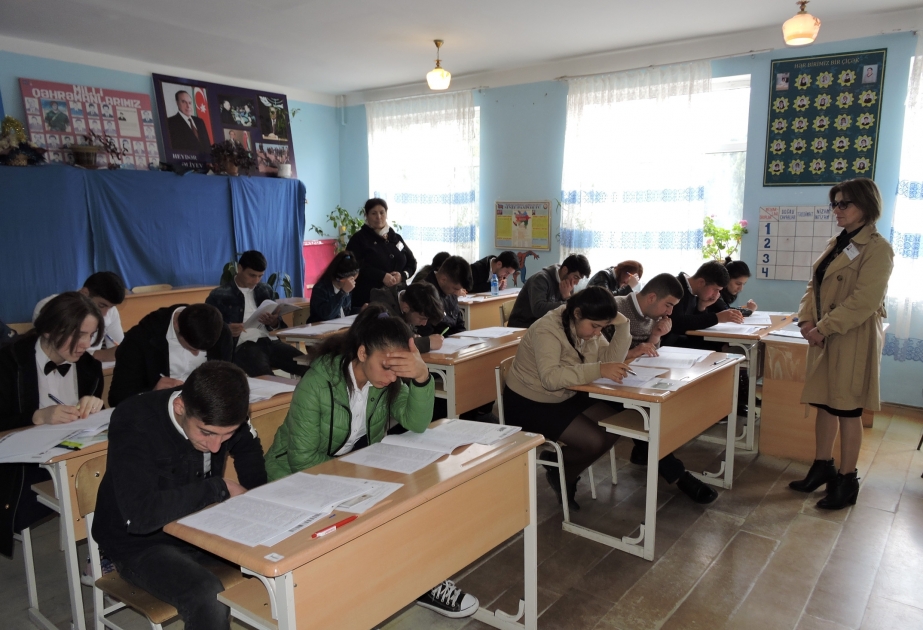 Qax, Zaqatala və Balakəndə buraxılış imtahanları 6 mərkəzdə aparılıb