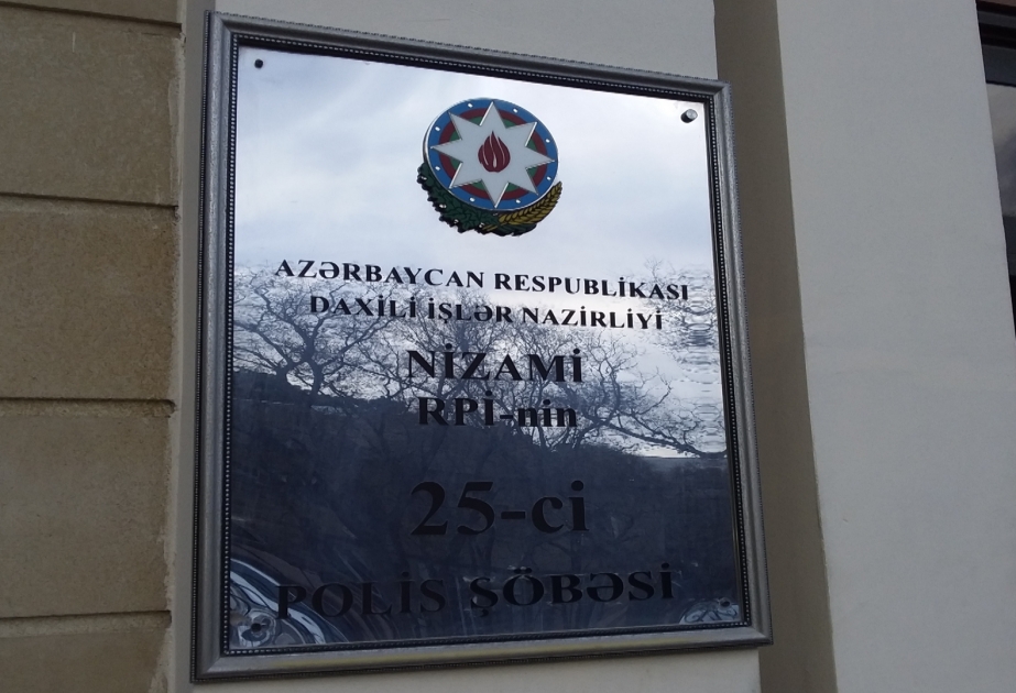 Paytaxtın Nizami rayonunda qətl hadisəsi törətmiş şəxslər saxlanılıb
