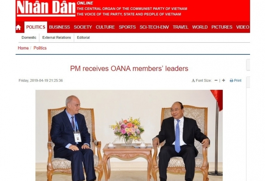 44. Sitzung von OANA-Exekutivkomitee im Fokus vietnamesischer Massenmedien