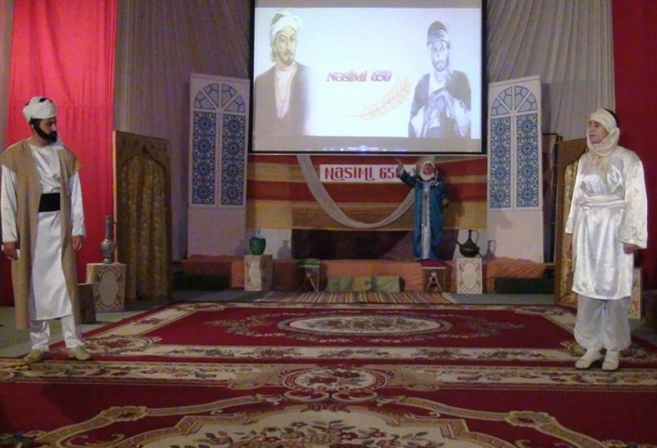 “Nəsimi eşqi” adlı poetik xalq tamaşası Füzuli ictimaiyyəti tərəfindən maraqla qarşılanıb
