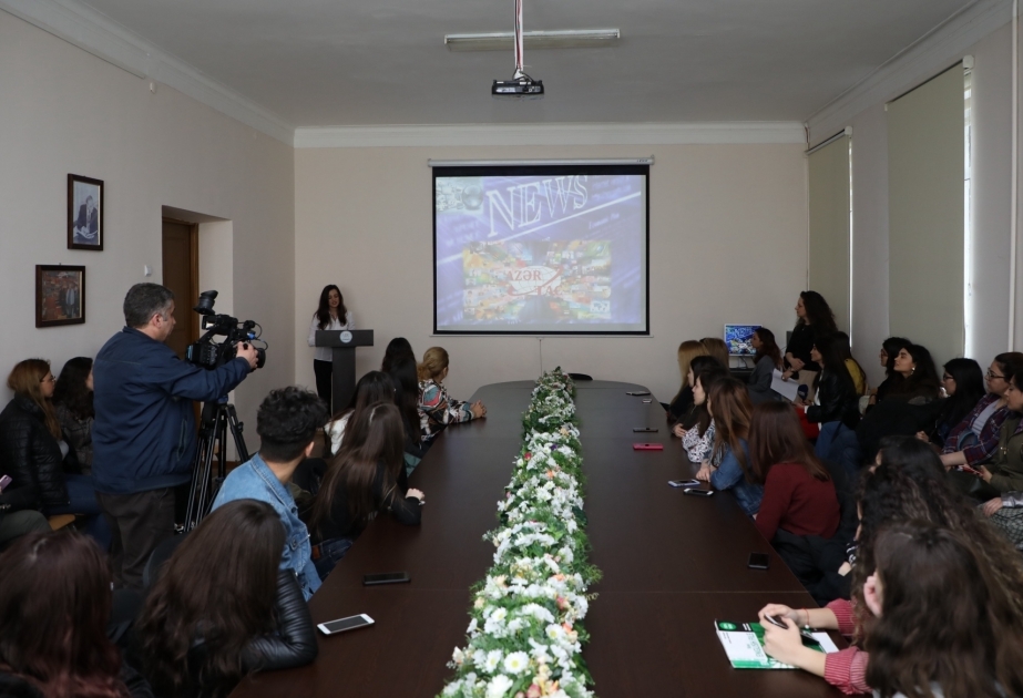 Состоялась презентация отдела испанского языка АЗЕРТАДЖ ВИДЕО