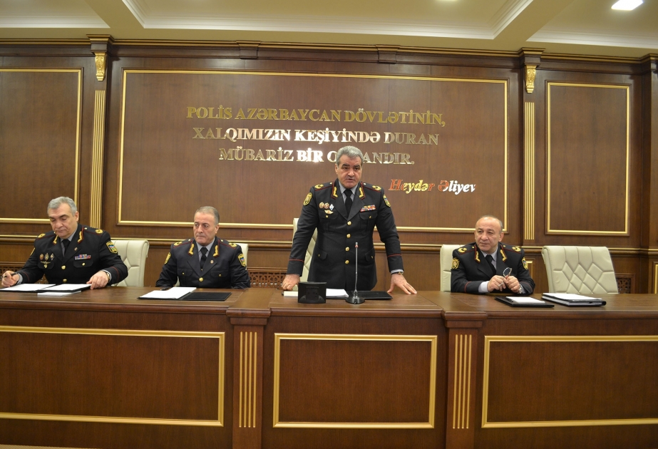 Bakı Şəhər Baş Polis İdarəsində geniş əməliyyat müşavirəsi keçirilib