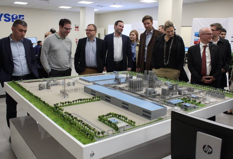 Avstriyalı qonaqlar Sumqayıt Kimya Sənaye Parkı ilə tanış olublar