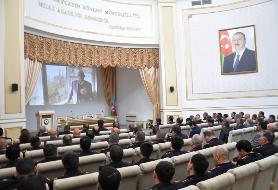 Goranboyda seminar-müşavirə: “Məzhəbçilik - dini təhlükəsizliyə təhdid kimi”