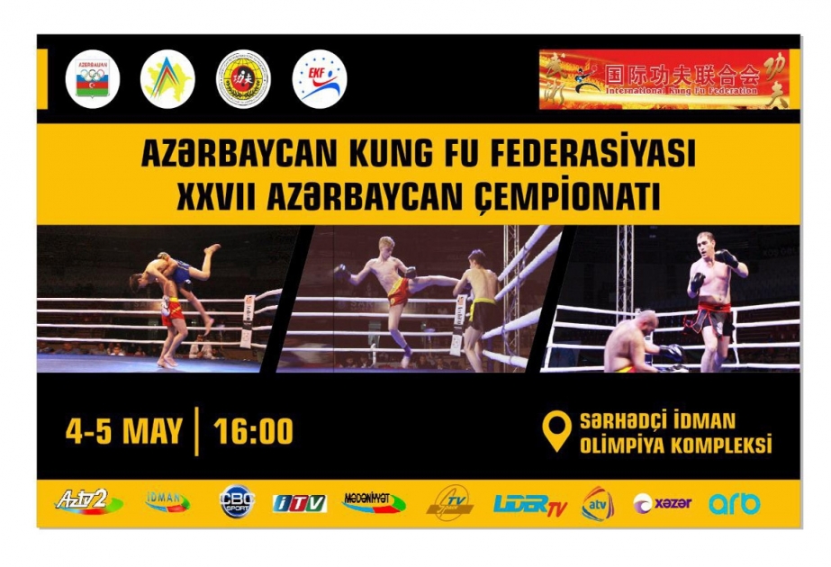 Kunq-fu üzrə Azərbaycan çempionatında 500-dən artıq idmançı birincilik uğrunda mübarizə aparacaq