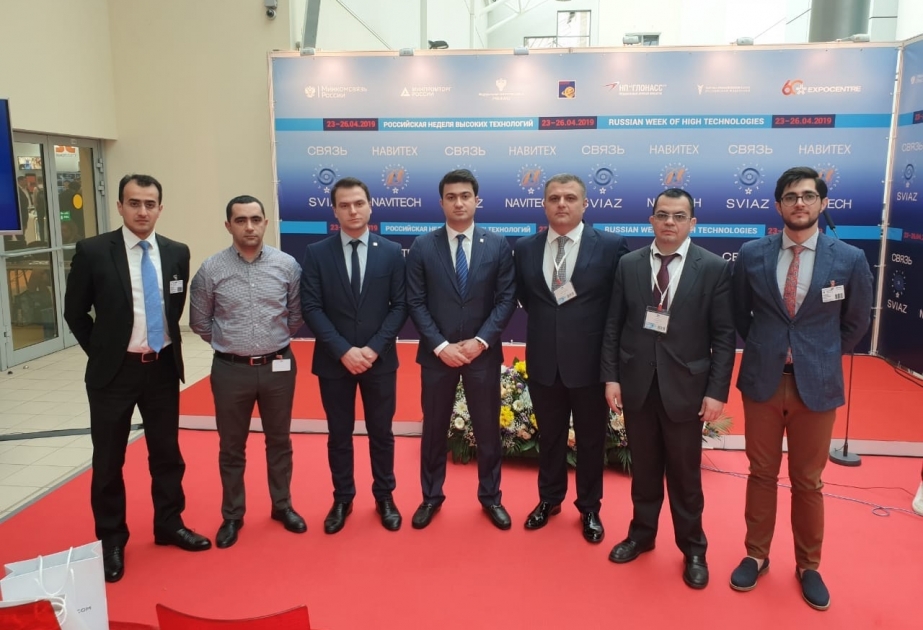 Nəqliyyat, Rabitə və Yüksək Texnologiyalar Nazirliyinin nümayəndələri Moskvada “Rabitə” sərgisində iştirak edir