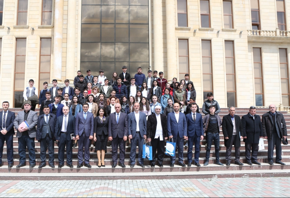 Azərbaycan İlahiyyat İnstitutu Qubada abituriyentlərlə görüş təşkil edib