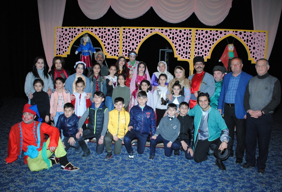 Balaca tamaşaçıların Sumqayıt teatrına ekskursiyası təşkil olunub
