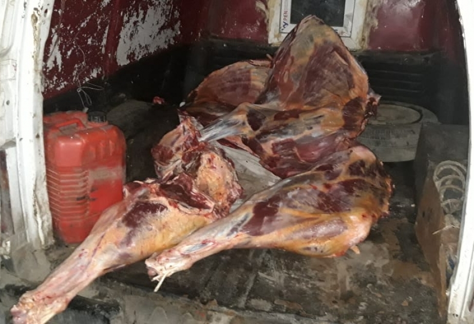 Ağdam rayonunda 180 kiloqram istifadəyə yararsız heyvan cəmdəyi aşkar olunub