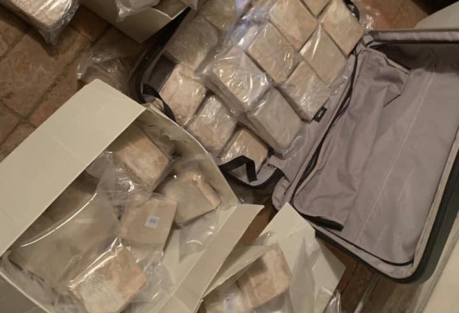 Kiyevdə xüsusi əməliyyat: əcnəbi cinayətkar qrupdan 25 milyon dollarlıq heroin götürülüb