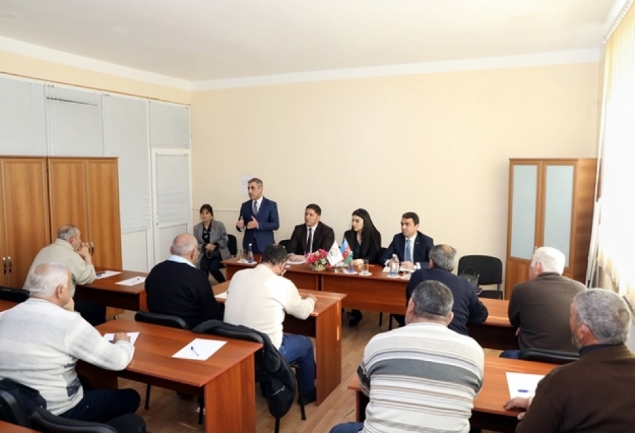 Həssas kateqoriyalardan olan daha bir qrup şəxs üçün özünüməşğulluq proqramı üzrə təlimə başlanılıb
