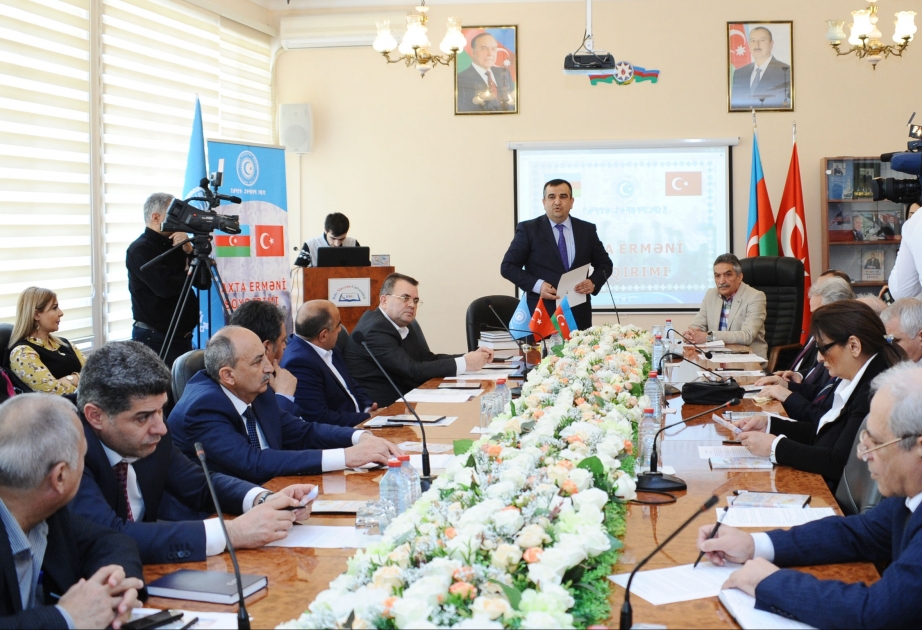 Bakı Slavyan Universitetində “Saxta erməni soyqırımı” mövzusunda konfrans keçirilib