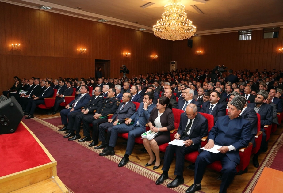 Ağcabədidə “Müasir çağırışlar: dini durum və vəzifələr” mövzusunda regional konfrans işə başlayıb