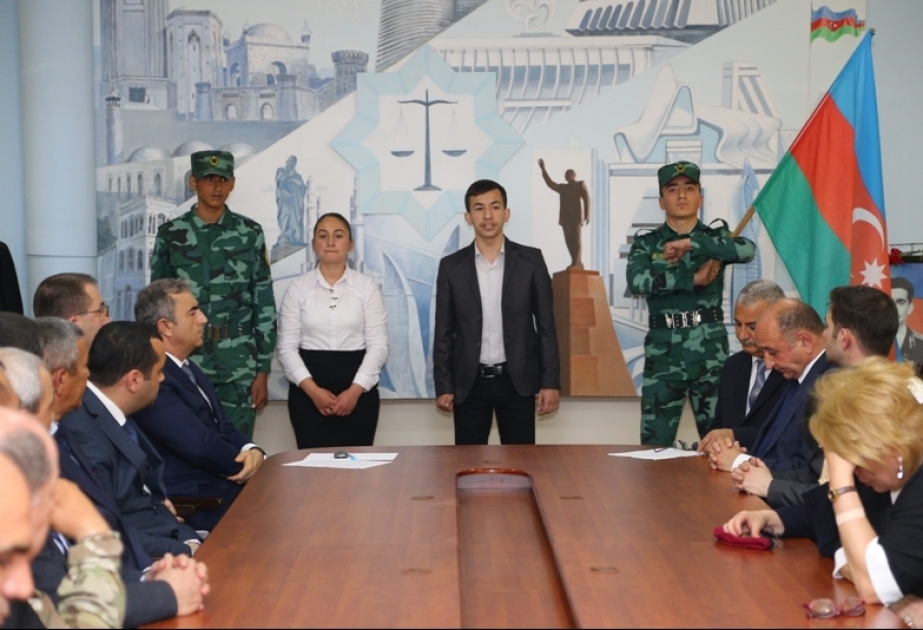 Salyanda şəhid zabitimiz Elsevər Hüseynovun xatirəsi anılıb