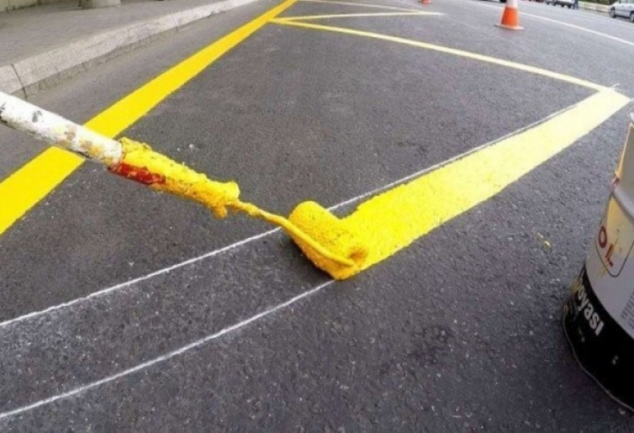 Paytaxtın bu yollarında rənglənmə işləri aparılacaq