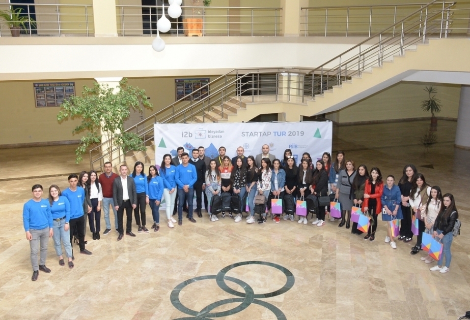 ®  Supported by Azercell “From Idea to Business” project hold startup tours in Tovuz and Baku