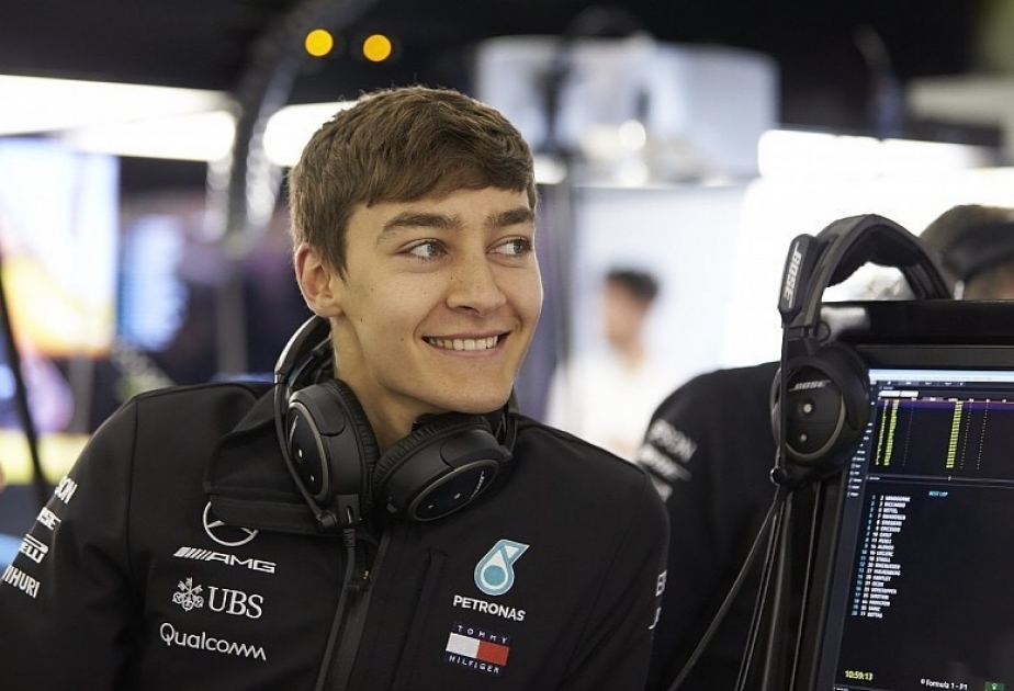 Russell, enfermo en la víspera del GP de Azerbaiyán