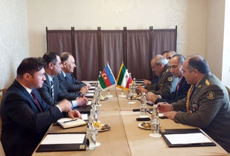 讨论阿塞拜疆与伊朗军事合作问题