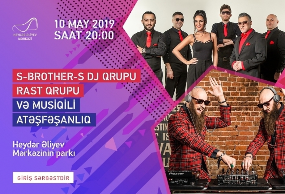 В парке Центра Гейдара Алиева выступят группа «Раст» и DJ S-BROTHER-S