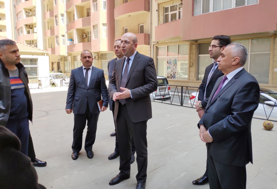 Xətai rayonunda aparılan qeyri-qanuni tikinti işləri dayandırılıb