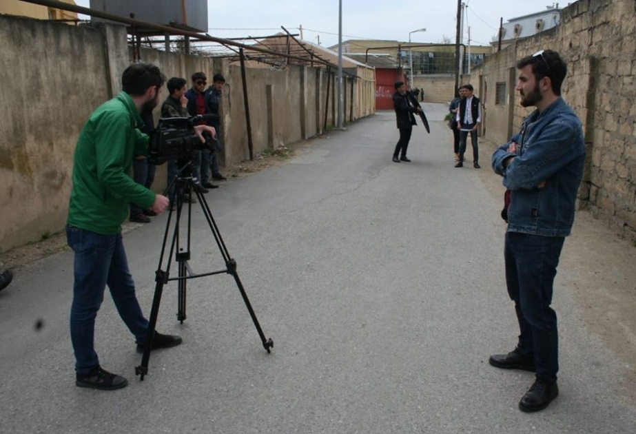 Tələbələr narkomaniyaya qarşı mübarizə mövzusunda film çəkirlər