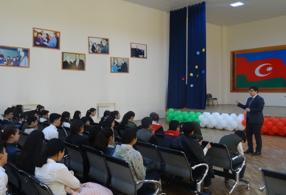 Bakı və Şəmkir məktəbliləri “Sağlam məktəbli” layihəsi ilə tanış olublar