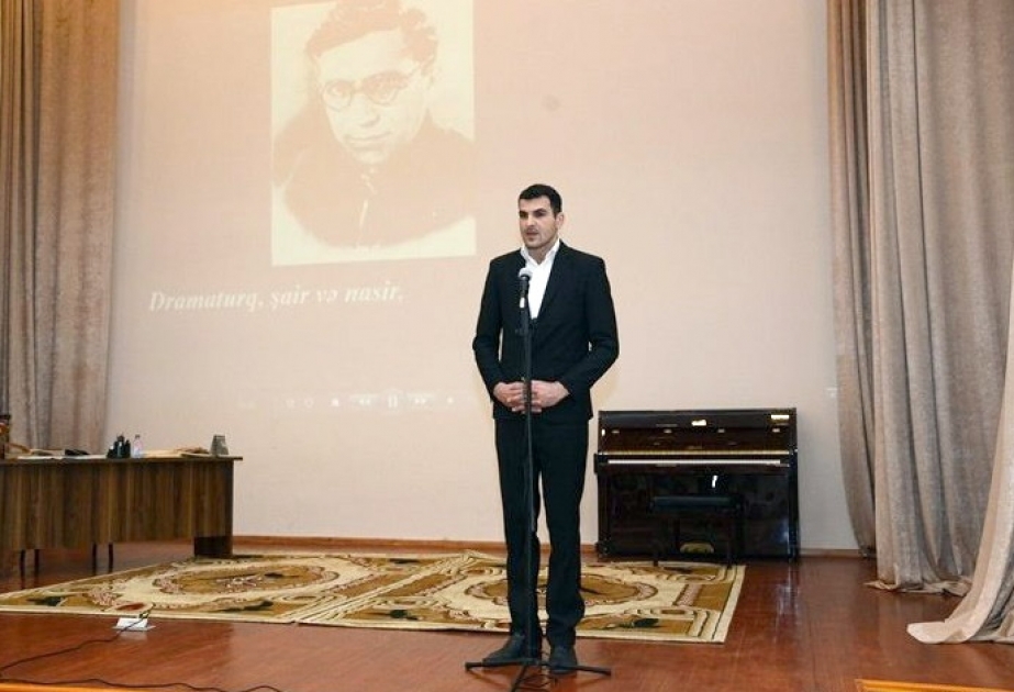Görkəmli dramaturq Cəfər Cabbarlının 120 illik yubileyi qeyd edilib