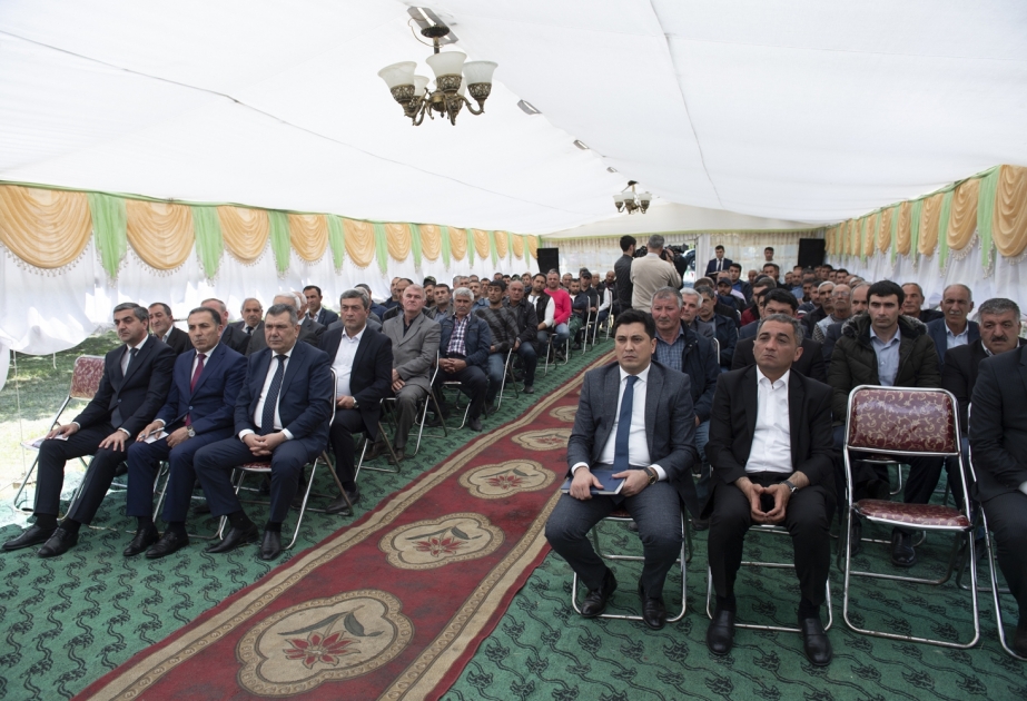 Qaxda fındıqçılıq sahəsi üzrə ilk kooperativ layihənin təqdimatı keçirilib