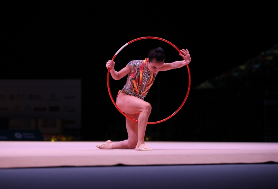 Gymnastique rythmique : une Azerbaïdjanaise se hisse en finale